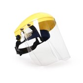 蓝鹰防护面屏打磨头戴PC透明防冲击防飞溅面罩抗冲击B1 FC48N面罩