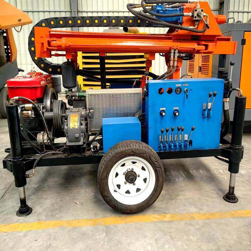 水气两用水井钻机轮式牵引型液压钻机便捷式SM-200型打井设备,五金/工具,工程钻机,淘宝优惠券,粉丝福利购,淘宝优惠卷