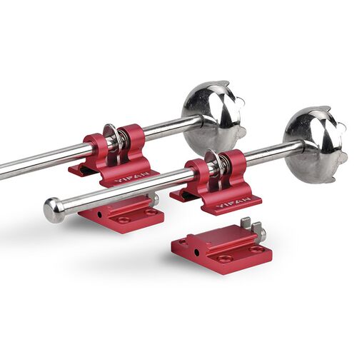 一帆精工钓箱升降脚不锈钢钓箱配件可拆卸钓箱腿伸缩加厚加长钓箱