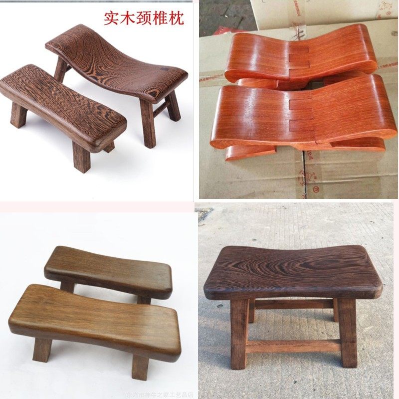 精品鲁班枕小木凳板子矮颈椎护头硬换鞋家用实木穿凉瞎掰折叠茶几,住宅家具,矮凳,淘宝优惠券,粉丝福利购,淘宝优惠卷