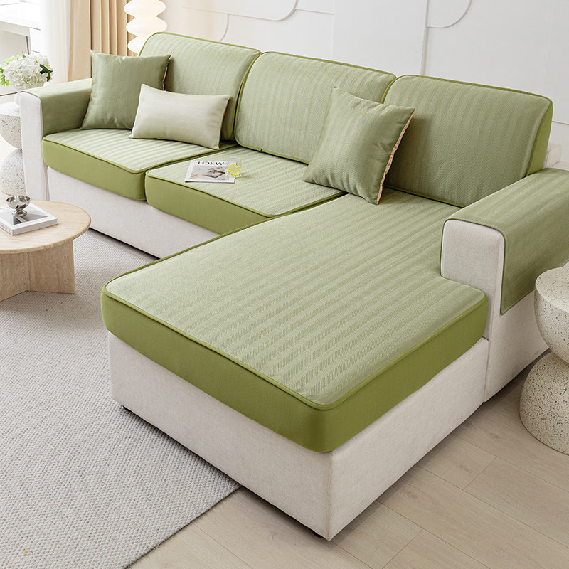 沙发笠夏季冰丝凉席夏天款冰丝皮沙发套罩全包定做沙发垫坐垫定做,居家布艺,沙发垫,淘宝优惠券,粉丝福利购,淘宝优惠卷