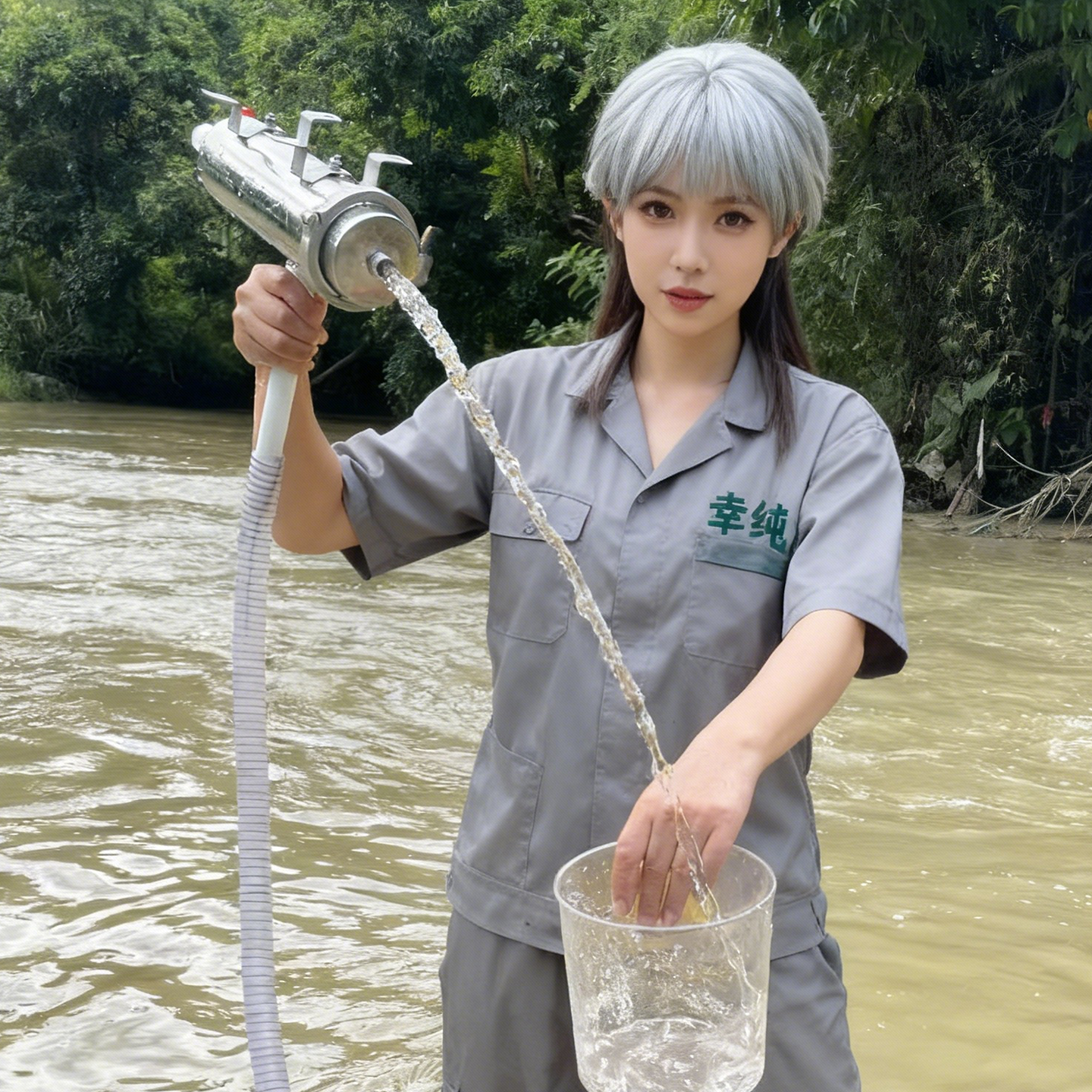 幸纯可清洗不锈钢超滤净水器厨房自来水直饮过滤器农村全屋滤水器