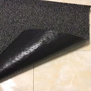 可裁剪黑红丝圈地垫进门口门厅入户门垫防滑塑料PVC电梯地毯加厚