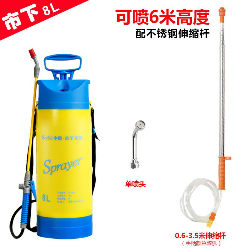 市下氟胶农用家用园艺气压手动喷雾器洗车高压浇花喷壶洒水喷雾器
