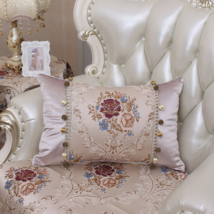 欧式沙发抱枕长方形靠垫靠枕抱枕套含芯客厅靠背床头腰靠可定做
