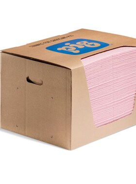 纽匹格MAT354 防化吸收棉38*51CM 耐酸碱防腐蚀吸附棉吸油垫