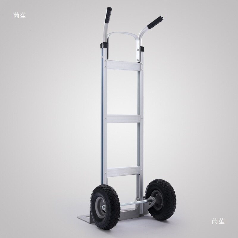 铝合金加厚老虎车手推车两轮拉货车手动固定