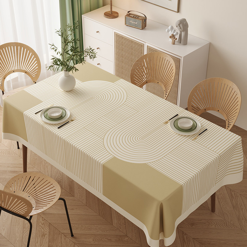 奶油风桌布防水防油防烫免洗PVC餐桌桌布茶几桌布台布高级感新款,居家布艺,桌布,淘宝优惠券,粉丝福利购,淘宝优惠卷