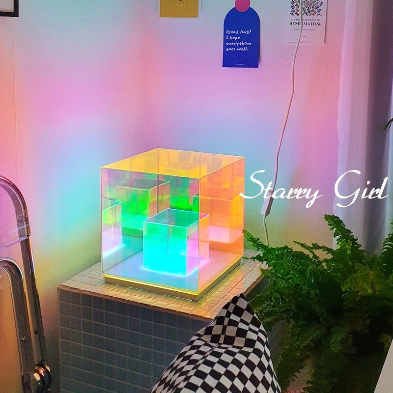 客厅桌面高级感氛围灯客厅卧室装饰灯生日台灯usb拍照房间气氛,家装灯饰光源,氛围灯,淘宝优惠券,粉丝福利购,淘宝优惠卷