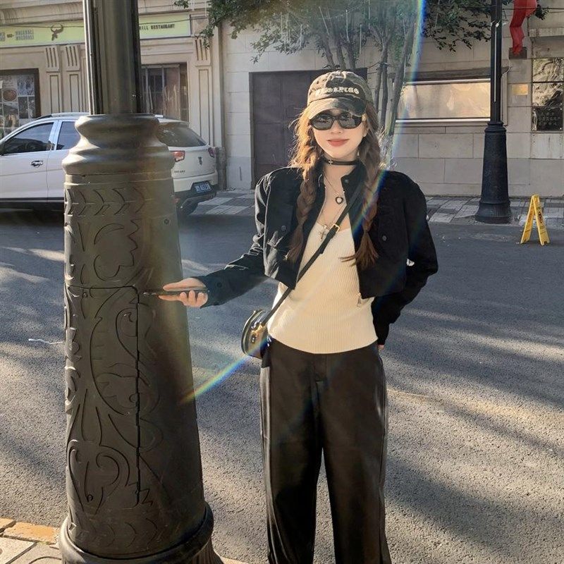 罗诚意 灰咖色修身背心吊带女显瘦高腰内搭打底外穿无袖针织上衣