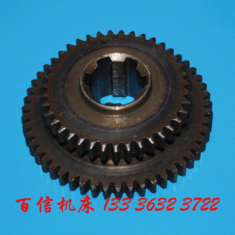 钻床齿轮配件滕州摇臂钻齿轮Z3035 Z3040x13摇臂钻床双联齿轮配件