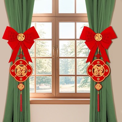 高考教室布置中考百日誓师装饰金榜题名挂件班级卧室窗帘绑带挂饰