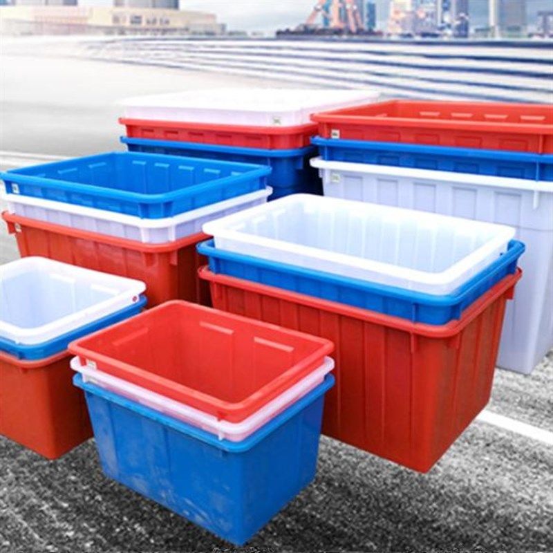 新款加厚塑料水箱长方形塑料桶储水养鱼龟熟料胶箱水产养殖周转箱,橡塑材料及制品,塑料盆,淘宝优惠券,粉丝福利购,淘宝优惠卷