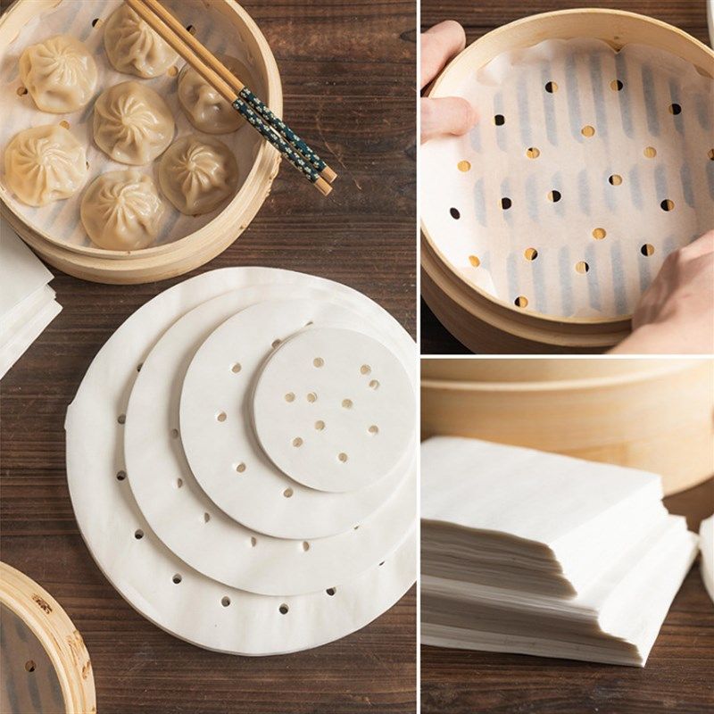 9.5寸进口硅油蒸笼纸 笼底纸 油纸 蒸笼不粘纸 防粘纸1件1600张,厨房/烹饪用具,烘焙用纸,淘宝优惠券,粉丝福利购,淘宝优惠卷