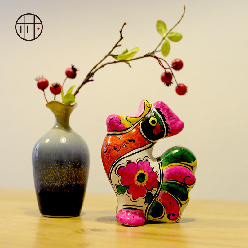 中朴凤翔泥塑礼盒12生肖泥塑摆件商务出国非遗礼品民间特色工艺品,特色手工艺,泥人/泥塑/面塑,淘宝优惠券,粉丝福利购,淘宝优惠卷