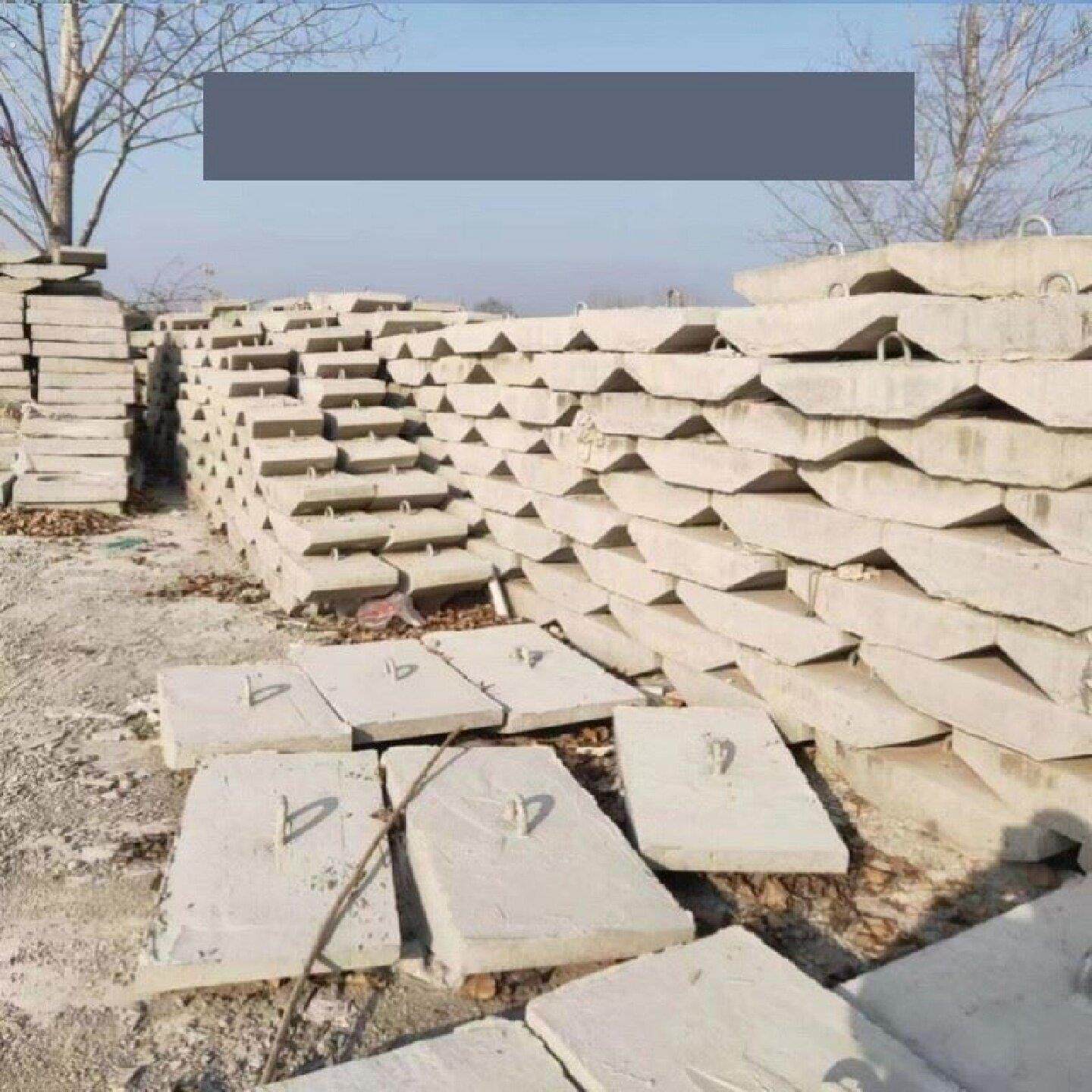 钢筋混凝土拉线盘水泥三盘水泥地锚石电线杆拉线石水泥杆拉盘