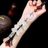 汽车挂件车内装 饰高档大气男车载吊坠后视镜平安符保车上挂饰品女