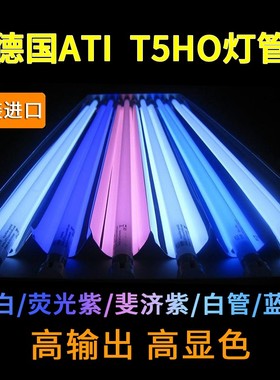 德国ATI T5HO灯管 蓝/白/蓝白/荧光紫/斐济紫 24W 39W 54W 80W