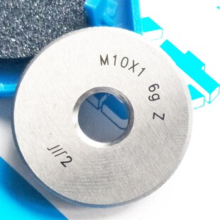 成量川牌公制螺纹环规M8 LH6g 1.25左右旋量规M8牙规止通规M6