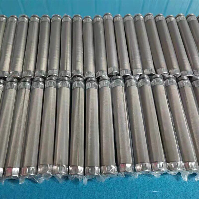 304不锈钢烛式船舶滤芯 烧结滤芯 反冲洗过滤器滤网 不锈钢烧结网
