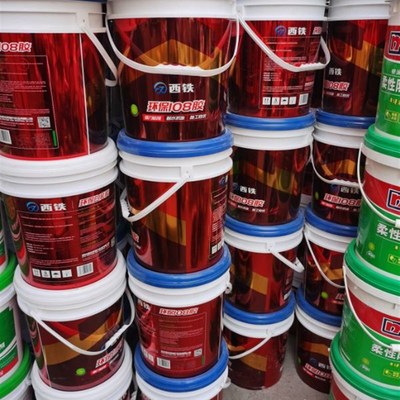 西铁白乳胶18kg白胶木工胶腻子胶建筑胶4kg外省联系客