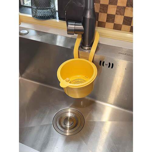 厨房水槽排水篮水龙头可挂洗碗食物残渣专用过滤篮多功能排水篮