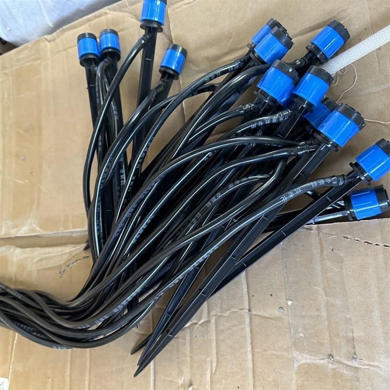 微喷可调喷头农用喷滴果树果园灌溉喷灌滴灌插尖涡旋涌泉喷头套装