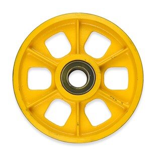 通力电梯导向轮轿顶轮轿底轮对重反绳轮 330 420*6*8电梯配件全新