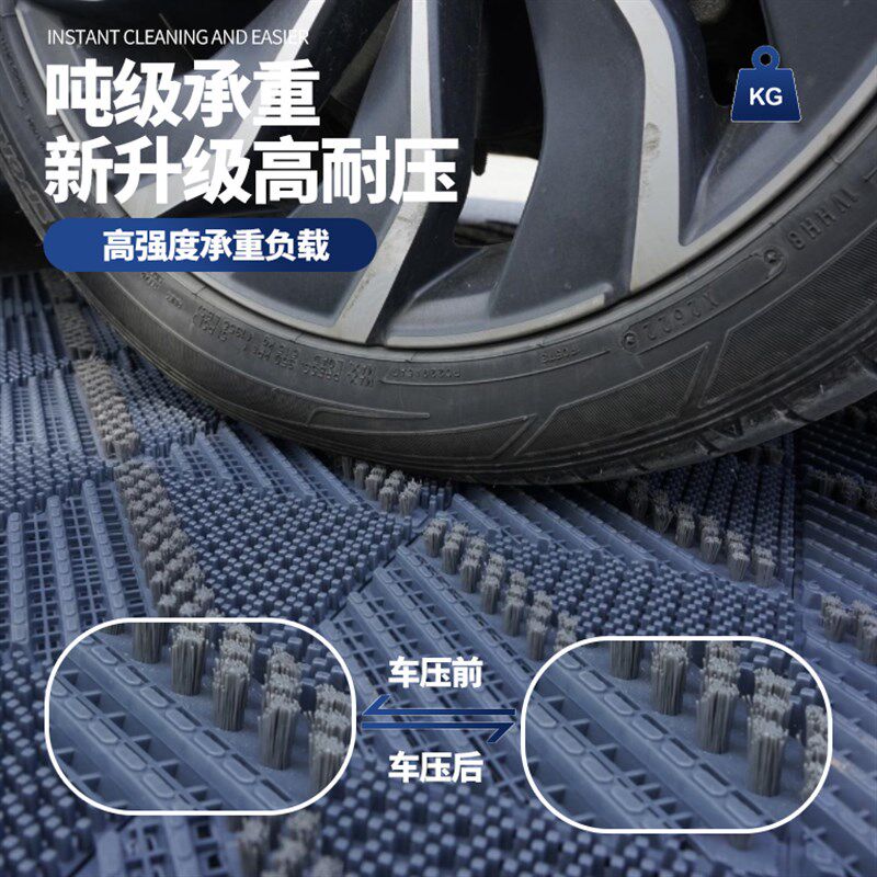金宁三合一地垫入户门垫塑料酒店室外防滑商用除尘商场大门口脚垫