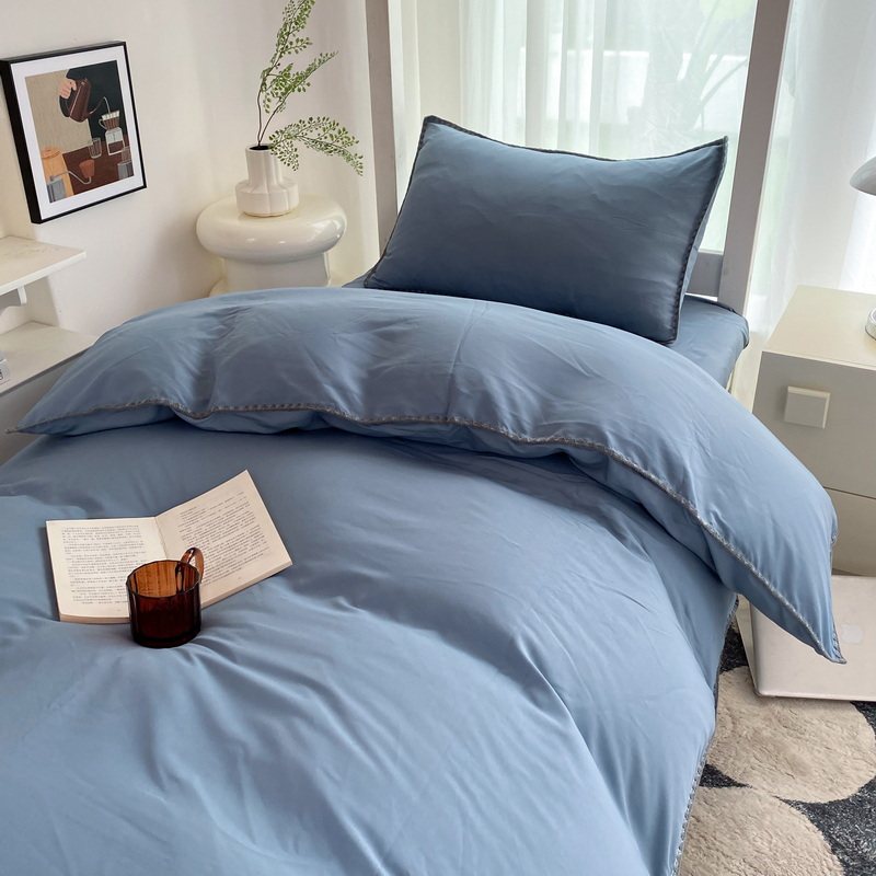 学生单人宿舍上下铺床单三件套被套水洗棉寝室床上用品被罩四季,床上用品,学生床品套件,淘宝优惠券,粉丝福利购,淘宝优惠卷