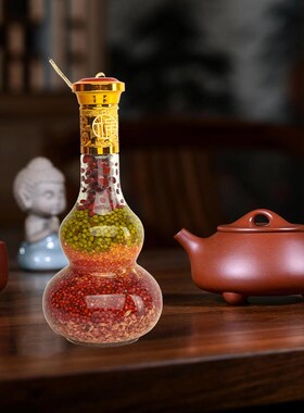 五谷丰登杂粮摆件葫芦瓶乔迁新居礼品贺礼搬家礼物结婚吉祥摆件