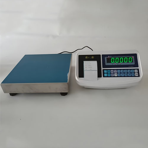 300公斤带不干胶标签纸打印电子台秤 modbus rtu通讯协议落地台称