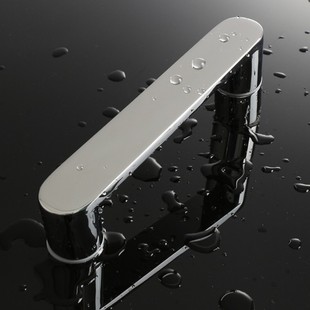 水沐悠高端玻璃门304不锈钢实心拉手 品质淋浴房浴室木门把手L41D