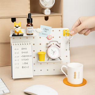 卡通创意台历办公摆件DIY洞洞板个性定制工作桌面周历2023年日历