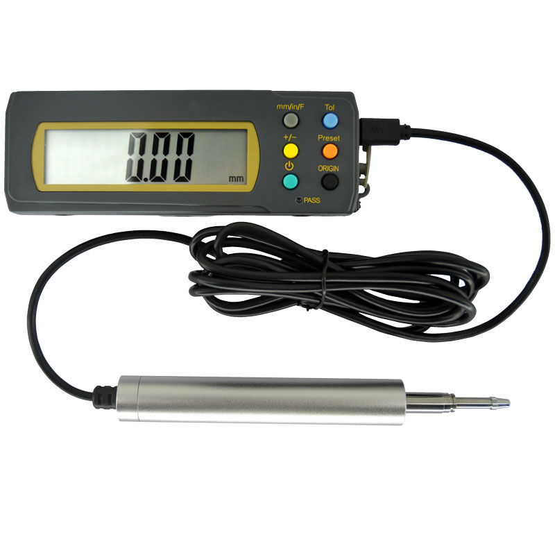 电感分体垂直数显百分表0-12.7检具高度计规三丰量具外接显示屏