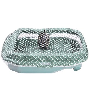 乌龟缸防逃网防乌龟逃逸防越狱养龟箱子鱼池防落叶防跳防猫网罩