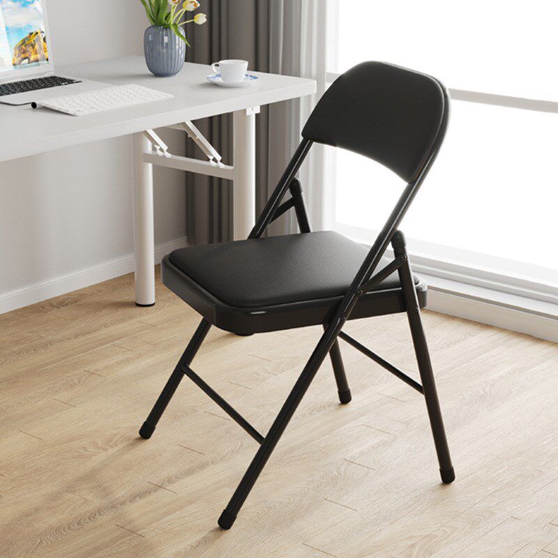 桥牌椅折叠椅靠背椅便携办公家用会议餐椅大学生宿舍学习电脑椅子