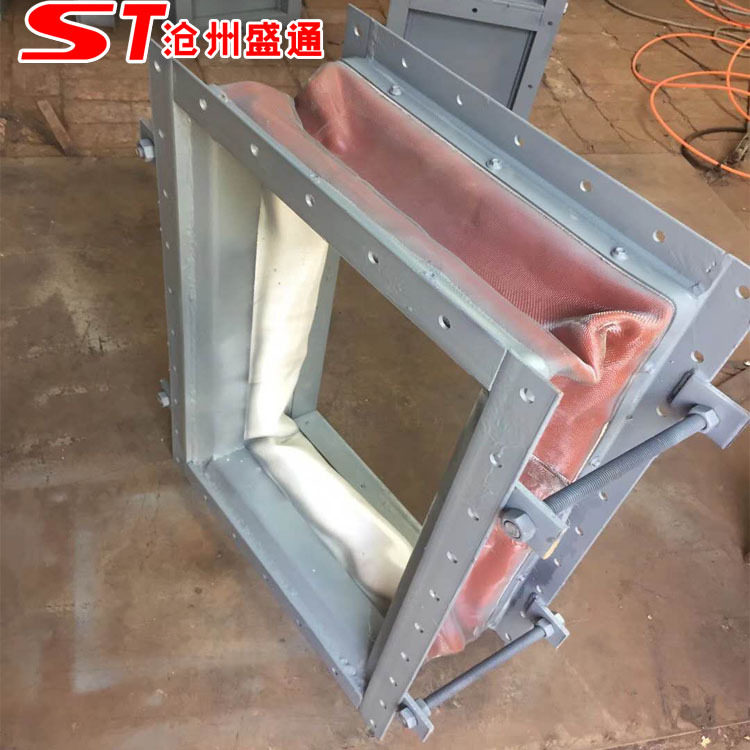 非金属膨胀节/高温烟道非金属补偿器/织物补偿器伸缩节图片