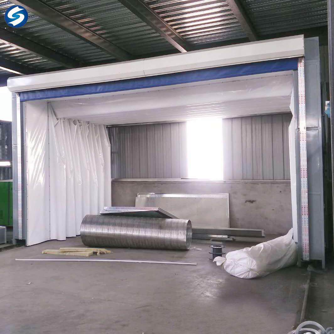 厂家可移动伸缩喷漆房电动伸缩蓬伸缩式喷漆房工业大型伸缩房,机械设备,涂装设备,淘宝优惠券,粉丝福利购,淘宝优惠卷