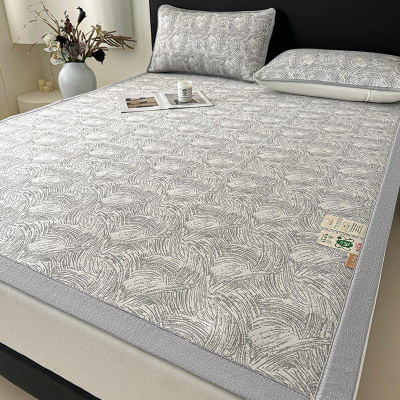 高端冰豆豆凉席夏天2025新款母婴级a类床笠款空调冰丝席子可机洗,床上用品,冰丝席,淘宝优惠券,粉丝福利购,淘宝优惠卷