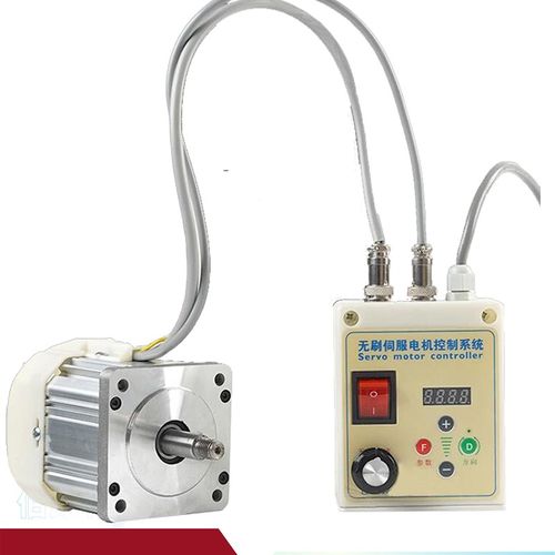 永磁高速无刷伺服电机大功率电控套装木工机械车床钻攻机砂带机