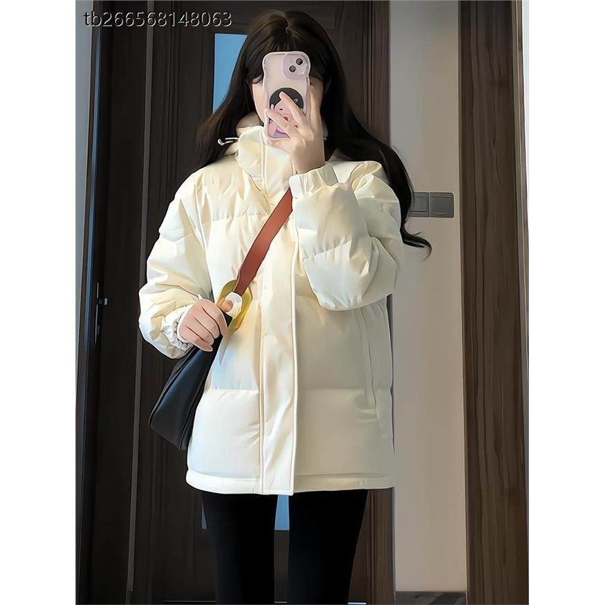 夫妇中国玩短连帽羽绒服女式加厚2025新韩国风格宽松和最容易匹配,女装/女士精品,大码羽绒服,淘宝优惠券,粉丝福利购,淘宝优惠卷