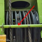 中联吊车吊臂滑轮挡绳杆杆头滑轮杆子ZTC25吨30吨50吨70吨配件