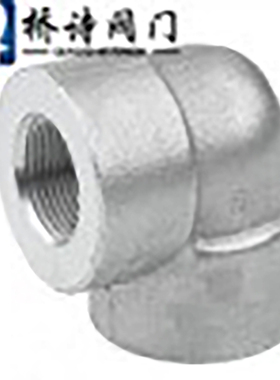 锻压304 高压丝扣弯头 内螺纹丝口弯头 耐压接头1/4~DN50 不锈钢