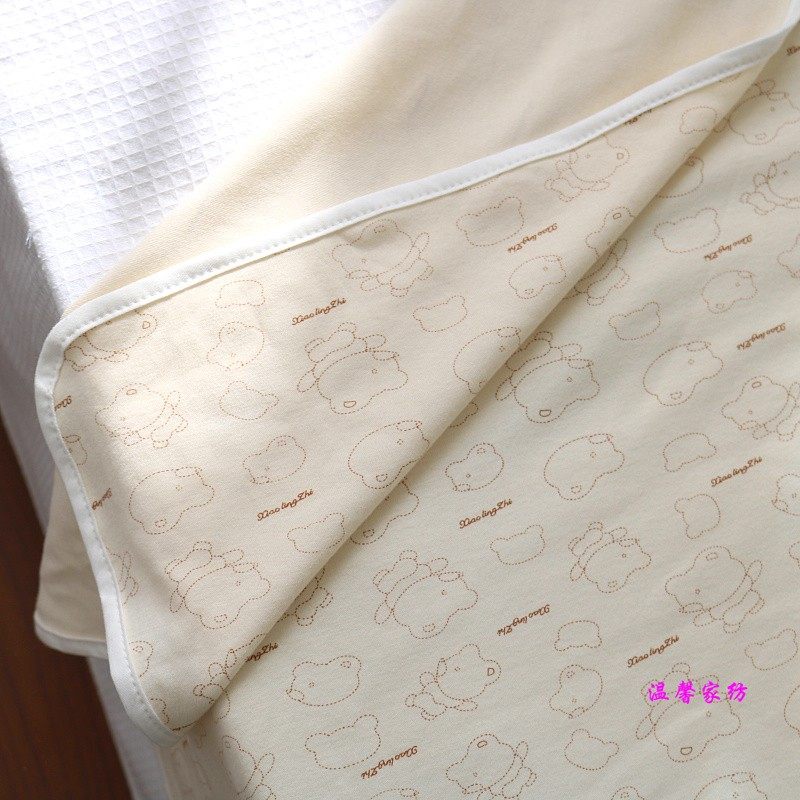 秋冬保暖 柔软纯棉针织彩棉 婴儿床单 盖毯 90*150/120*150,床上用品,床单,淘宝优惠券,粉丝福利购,淘宝优惠卷