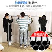 简易衣柜全钢架加粗加厚卧室家用布衣柜结实耐用组装 挂衣架收纳柜