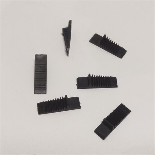 玻璃插片断桥铝合金门窗中空玻璃安装玻璃压紧件紧固垫高夹托片件