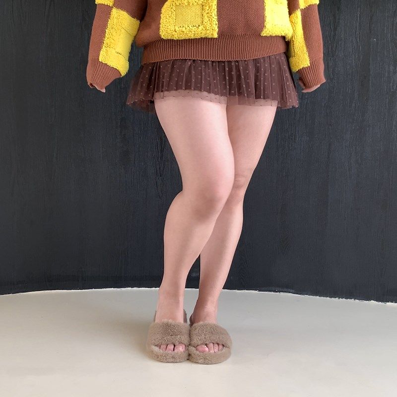 加大码光腿神器单层一体打底裤袜子防勾丝水光袜秋冬胖mm小个子