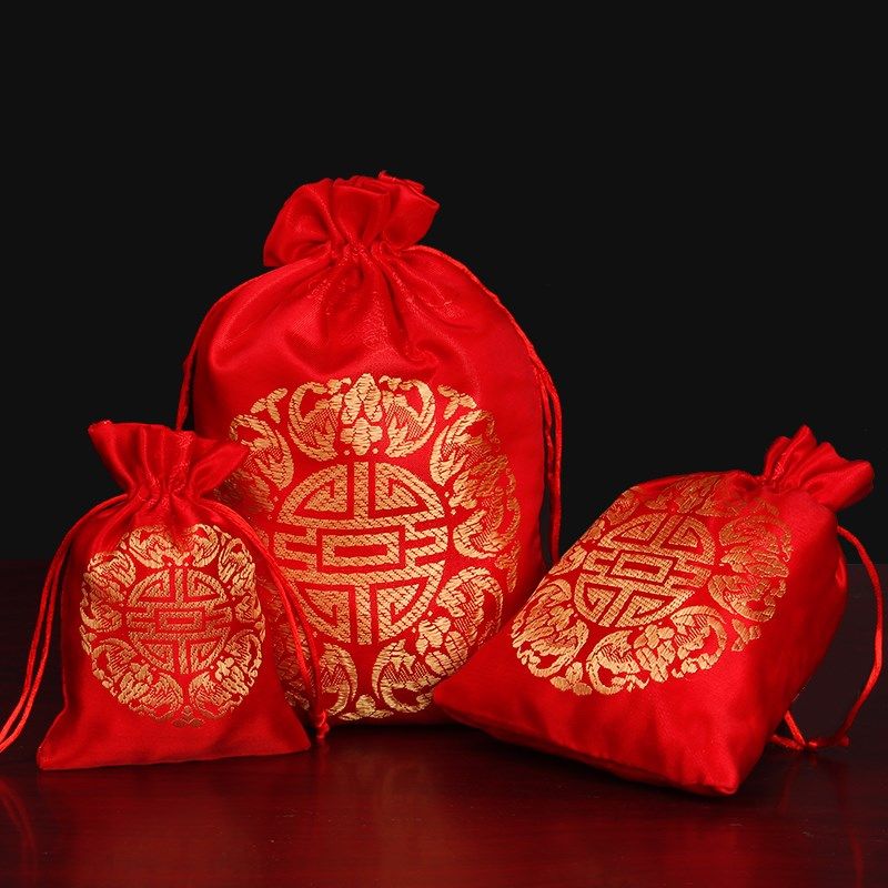 结婚喜糖袋手拎袋中国风锦缎回礼喜糖盒婚庆糖果袋子创意喜糖袋,节庆用品/礼品,糖盒/糖盒配件,淘宝优惠券,粉丝福利购,淘宝优惠卷