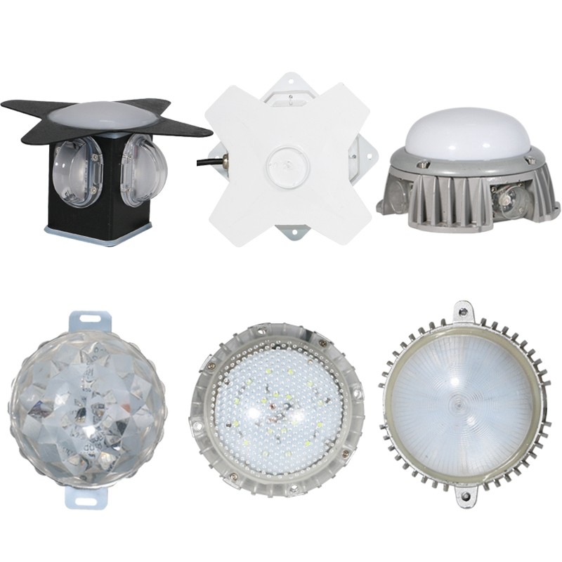 led十字星光灯户外防水壁灯七彩色外墙体亮化光束点光源四面220V